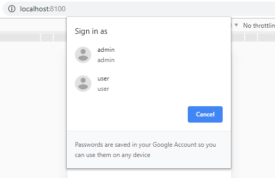 chrome password multiple accounts